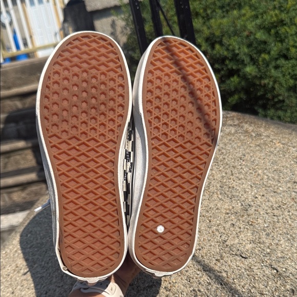 Vans Classic Black and White Checkered Sneakers - Picture 5 of 7